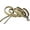 Beige, variant on 4-foot Genuine Leather 1/2" Wide Dog Leash for Small Breeds (Beige)