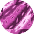thumbnail image 1 of Ahgly Company Indoor Round Animal Pink Modern Area Rugs, 6' Round, 1 of 4