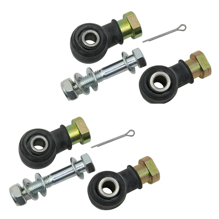 AUTOKAY Polaris Tie Rod Kit - 2 Tie Rods & 4 Ends For Sportsman, Magnum, Scrambler, Xplorer ATVs