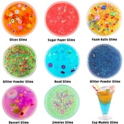 KiddiTouch Slime Kit for Kid, Complete DIY Slime Making Kit Party Favors for Kids, Boys, Girls 7-12 Years Old