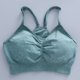 thumbnail image 3 of Traje de yoga para mujer Pantalones cortos de cintura Tops cortos de manga larga Gimnasio Jogging Chándal deportivo Entrenamiento atlético - L Sunnimix traje de yoga mujer, 3 of 4