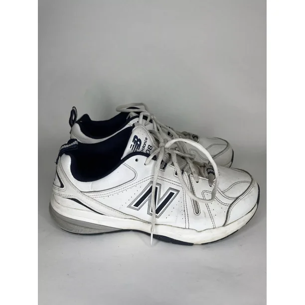 New Balance Mens 608 V5 MX608WN5 White Running Shoes Sneakers Size 10.5 4E