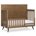 thumbnail image 6 of Evolur Stilnovo Mid Century 4-in-1 Convertible Crib, Sugarcane, 6 of 12