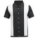 thumbnail image 5 of Mens Camisas de Verano de Punto de Color Sólido Manga Corta Cuello de Vuelta, Ligero Casual Bajo las Camisas para Hombres, 5 of 8