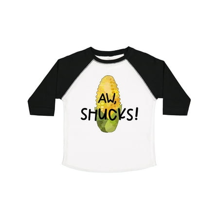

Inktastic Aw Shucks! Corn on the Cob Humor Gift Toddler Boy or Toddler Girl T-Shirt