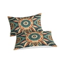 thumbnail image 2 of Home Textiles Bohemian Comforter Cover Set with Pillowcase Children Adult Fashion Bedding Set,Queen (90"x90"), 2 of 6