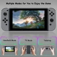 thumbnail image 3 of Controlador de Interruptor para Interruptor Nintendo, el Control Remoto Del Interruptor Admite Doble Vibración/control de Movimiento/captura de Pantalla/despertador (Gris), 3 of 8