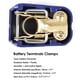 thumbnail image 2 of Abrazaderas De Conector De Terminales De Batería De Coche, 2 Uds., Azul + Rojo, Interruptor De Liberación Rápida, Accesorios Para Coche, Cargador De Actualización Para Motocicleta Speravity VI007488-00, 2 of 7