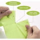 thumbnail image 2 of Pack of 200 30L Organic Trash Bags, Tear Resistant, Food Waste Bags, 100% Compostable and Biodegradable, Made from Corn Starch., 2 of 5
