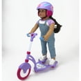 thumbnail image 4 of Sophia's Mini Scooter and Helmet Set for 18" Dolls, Multicolor, 4 of 4