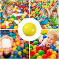thumbnail image 5 of Shichewer 2.16" Yellow Ball Pit Balls, 100 Count - Crush Proof, 5 of 9