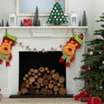 thumbnail image 4 of Décorations de Bas de Noël, Sacs Cadeaux Festifs Père Noël en Polyester, Porte-Bonbons Colorés Rouges et Verts pour Cadeaux et Célébrations de Noël pour Enfants, 4 of 6