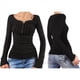 thumbnail image 1 of Blusa de Larga con Estampado de Hadas Grunge para Mujer, Estilo Otoño Y2k, con Cuello Cuadrado y Encaje, Estilo Vintage, Estilo Entallado. Negro XL, 1 of 7