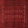 thumbnail image 1 of Ahgly Company Indoor Square Persian Red Traditional Area Rugs, 3' Square, 1 of 4