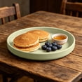 thumbnail image 6 of 330ml Silicone Dinner Plate Round Food Grade Silicone Plate Microwave Dishwasher Safe Reusable Indestructible Tableware for Home Kitchen Camping Travel Picnic Lightweight Flexible Feeding Plate, 6 of 6