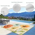 thumbnail image 4 of Fsddascl Vintage Spring Floral Outdoor Rug for Patio/Deck/Porch, Non-Slip Large Area Rug 4 x 6 Ft, Watercolor Elegant Summer Flowers Indoor Outdoor Rugs Washable Area Rugs, Camping Rug Carpet, 4 of 5