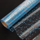 thumbnail image 1 of Rollo de papel de regalo CMFYHM, 86 cm x 37 m, celofán azul con lunares, 1 of 6