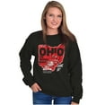thumbnail image 3 of PACMAN Game On Ohio Buckeye State Sweatshirt for Men or Women Brisco Brands S, 3 of 6
