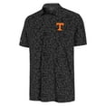 thumbnail image 2 of Men's Antigua Black Tennessee Volunteers Lush Polo, 2 of 3