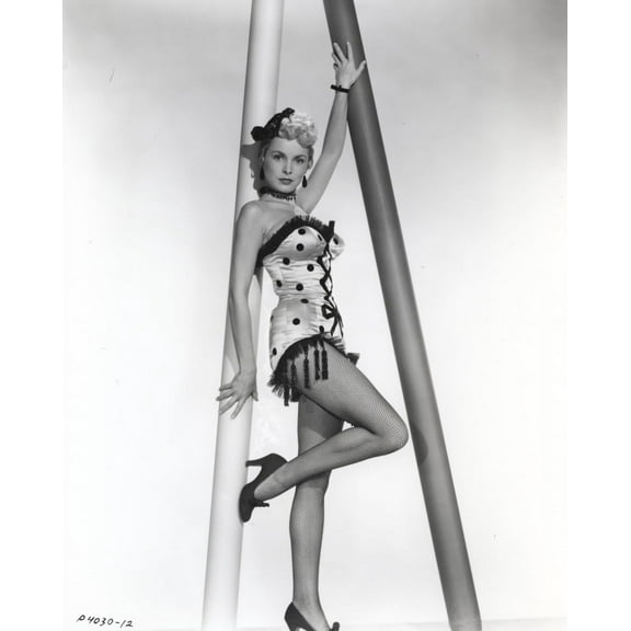 Janet Leigh wearing a polka dot bodysuit Photo Print (24 x 30)