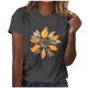 thumbnail image 1 of Tops Cortos para las Mujeres Blusas Impresas Manga Corta Cuello Redondo, Tops de Blusa para las Mujeres Primavera Verano Casual, 1 of 4