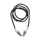 thumbnail image 3 of 6x Clip Para Sujetar Baberos Correa Para El Cuello Servilletero Portátil Cordón Para Personas Mayores Negro, 3 of 8