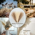 thumbnail image 4 of 6PCS Faux Pampas Grass 17"/43cm Artificial Pompous Grass Fake Pompass Branches Vase Filler Flower Arrangement for Home,Living Room, Kitchen, Wedding ,Boho Decor (Mix), 4 of 15
