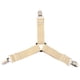 thumbnail image 5 of Sujetador de sábanas, 4 piezas, tirante de sábanas triangular ajustable, pinza para sábanas, ingeniería de precisión, 5 of 8