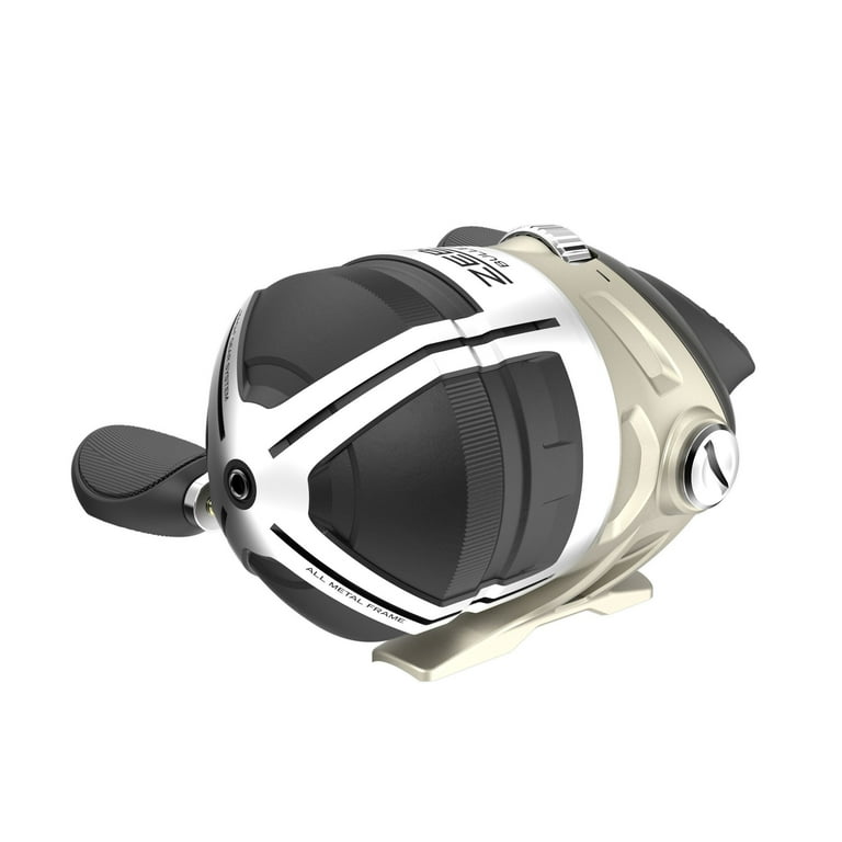 Zebco Bullet MG Spincast Fishing Reel, Size 30 Reel, Dark Silver