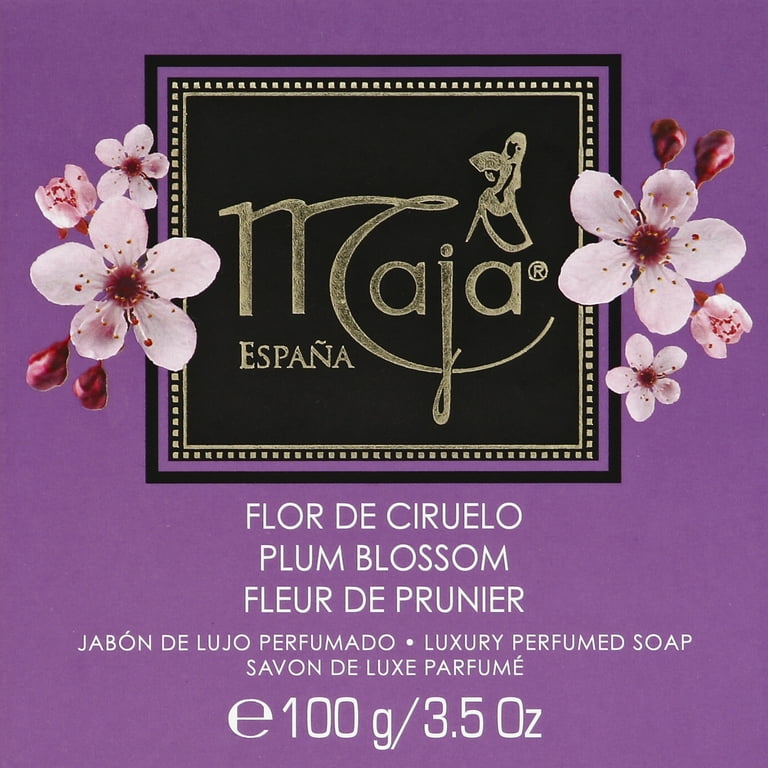 Grisi Hnos., SA de CV, Maja Plum Blossom Luxury Perfumed Soap, 3.5