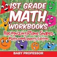 thumbnail image 1 of Pre-Owned 1st Grade Math Practice Book: Recognizing Plane Shapes Math Worksheets Edition (Paperback), 1 of 1