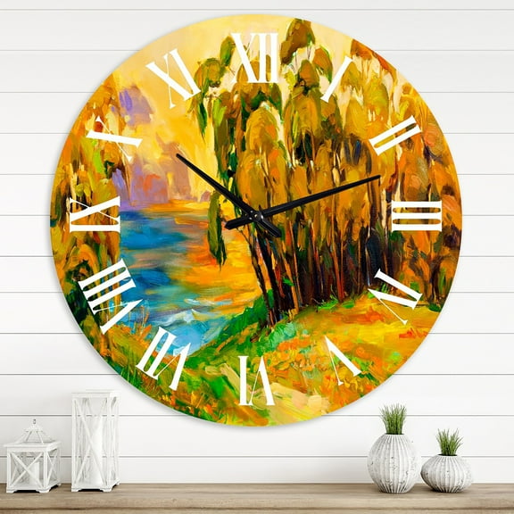 Designart 1 in Traditional Wall Clock