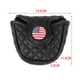 thumbnail image 2 of Golf Mallet Putter Head Cover Waterproof Protector Putter Headcover for Training, 2 of 9
