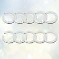 thumbnail image 3 of 10Pc E27 to E14 Lamp Shade Ring Adapter (White), 3 of 6