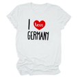 thumbnail image 2 of Pntutb Moda Mujer Verano Impreso Manga Corta Cuello Redondo Camiseta Casual Tee tops Pntutb Pntutb-2047, 2 of 3