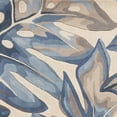 thumbnail image 3 of 5' x 8'  Wool Blue Area Rug, 3 of 4
