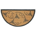 thumbnail image 2 of VHC Brands Buzzy Bees Coir Rug Half Circle 16.5x33, 2 of 5