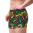 thumbnail image 2 of Hirioo Pineapple Fruit Colorful for Men's Boxer Briefs Men Cotton Underwear Boxer Briefs Panties-Medium, 2 of 5