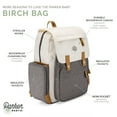 thumbnail image 4 of Parker Baby Co. Diaper Backpack in Cream, 4 of 8