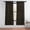 Floral Black-52"W x 72"L (Pack of 2), variant on Floral Black Roman Shades 34"W x 64"L (Pack of 1) for Bedroom Living Room