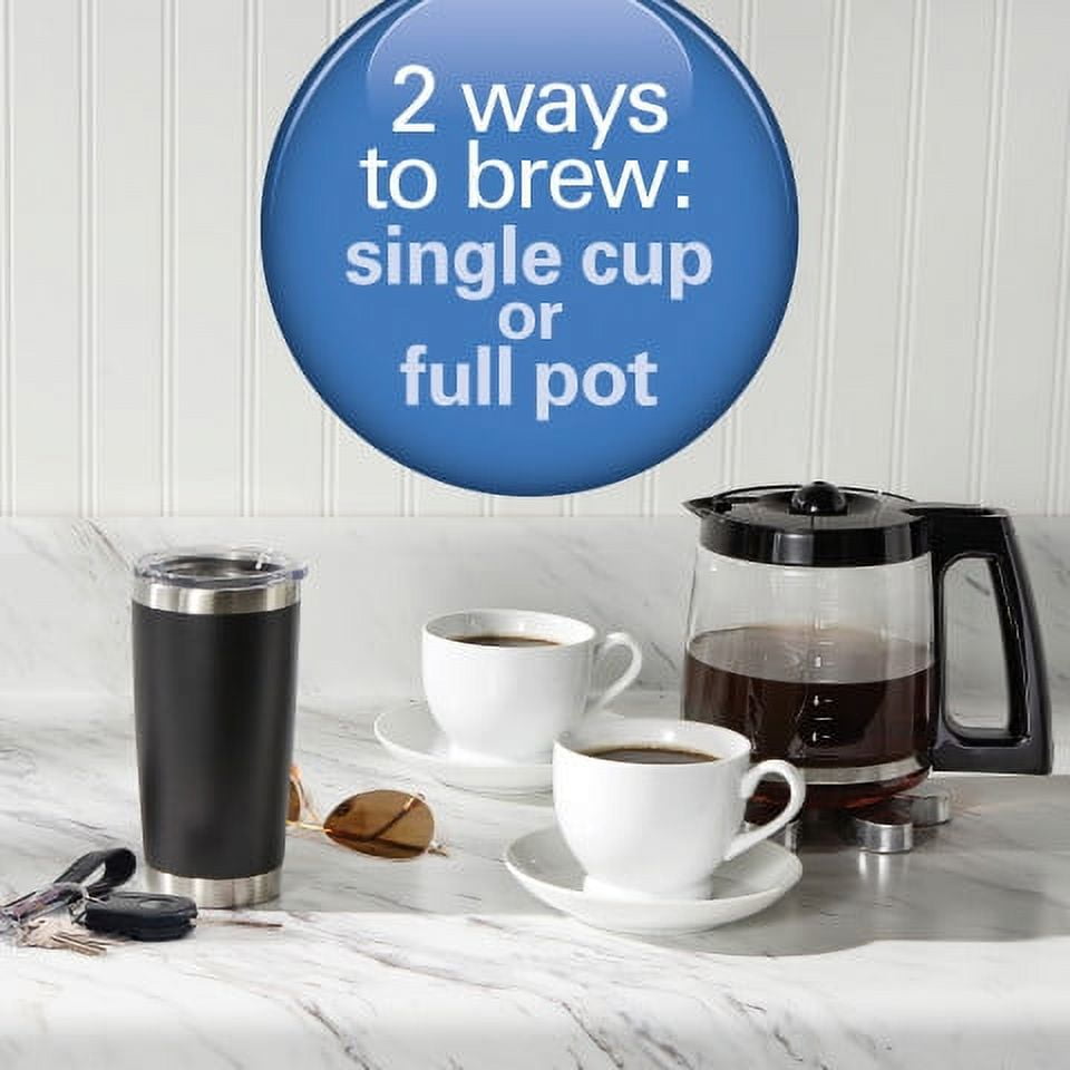 Hamilton Beach 49980 Two Way Brewer Single Serve and 12-cup Coffee Review 