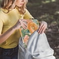 thumbnail image 5 of FORMRS 13-13.3 inch Laptop Sleeve Case Soft Carrying Quilted Computer Bag Cover, Abstract Floral Art, 5 of 7