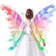 thumbnail image 1 of Maysida eléctrica Fairy Wings para niñas con LED y música, 1 of 6