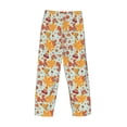thumbnail image 3 of Lsque Hearts And Autumn Leaves Print Men's Pajama Pants, Lounge Pant - Comfortable Home Wear,Elastic Waistband, Stylish Design-Medium, 3 of 9