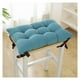 thumbnail image 1 of Cojines rectangulares for silla, asiento for taburete de bar, cojín con lazos, cojín antideslizante grueso for silla, 1 of 6