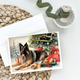 thumbnail image 2 of Belgian Tervuren Cozy Christmas Greeting Cards Pack of 8 7 in x 5 in, 2 of 3