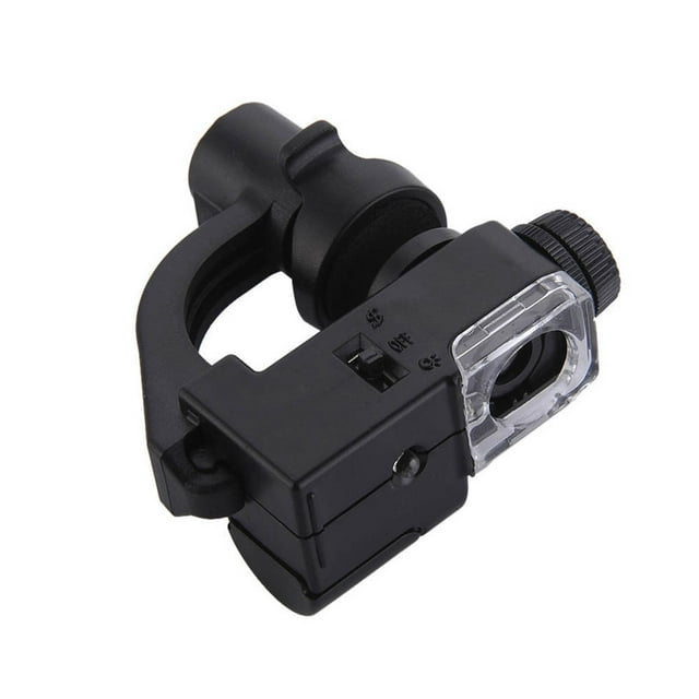 Baohd 90X Loupe de Caméra Optique pour Téléphone LED Clip Microscope pour Cellulaire Universel