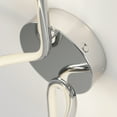 thumbnail image 5 of Artika Swirl Modern LED Wall Sconce Light Fixture Chrome 3 Color Temperature, 5 of 5