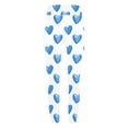 thumbnail image 6 of Feancey Holiday Sales Womens Valentines Day Workout Leggings Cute Heart Print Stretchy Tummy Control Yoga Tights Soft Seamless High Waisted Skinny Pants Blue XXL, 6 of 8
