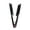 B, variant on A Natural Wood V Shape Straightening Comb With Bristle For Hair